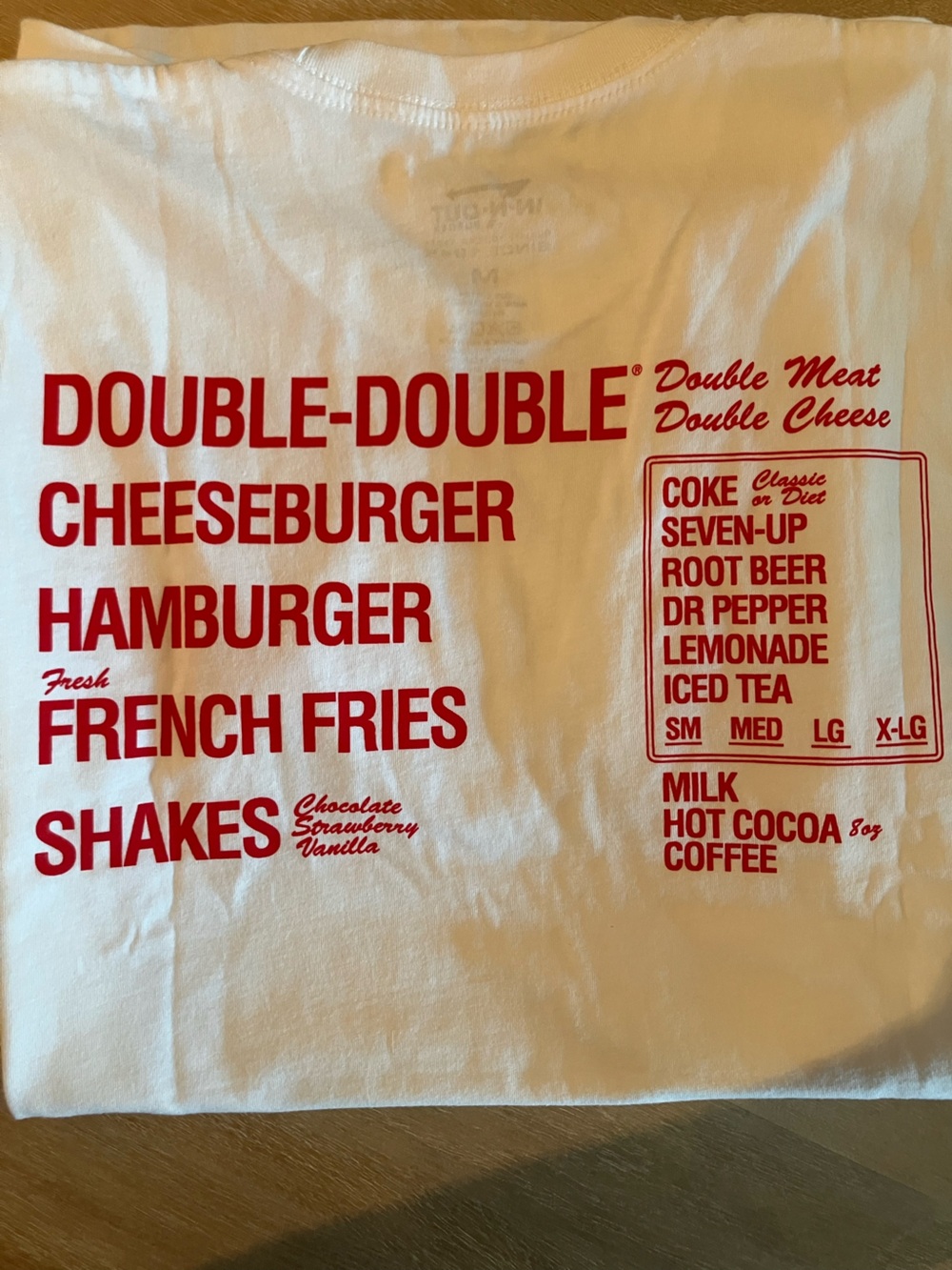 In-N-Out Menu Tee - Picture 3 of 5